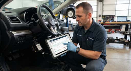 OBD-II multi-system scanner tablet